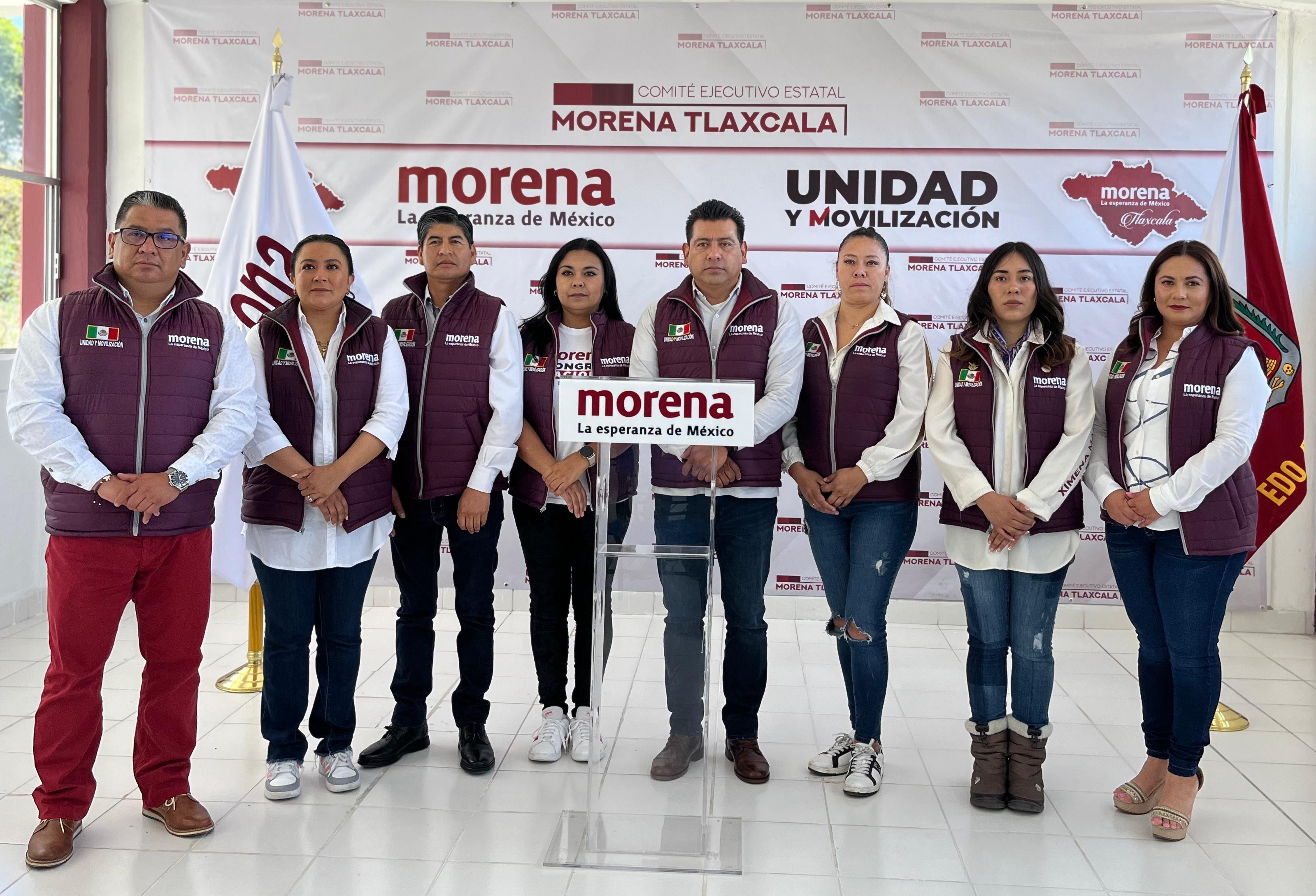 Con Claudia Sheinbaum lograremos la continuidad de la Cuarta Transformación: Morena Tlaxcala